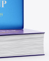 Metallic Covered Books Mockup