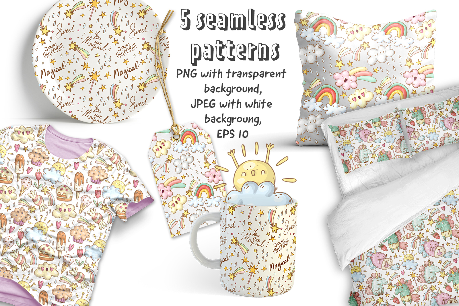 Magical Unicorns Set Magical Unicorns Set