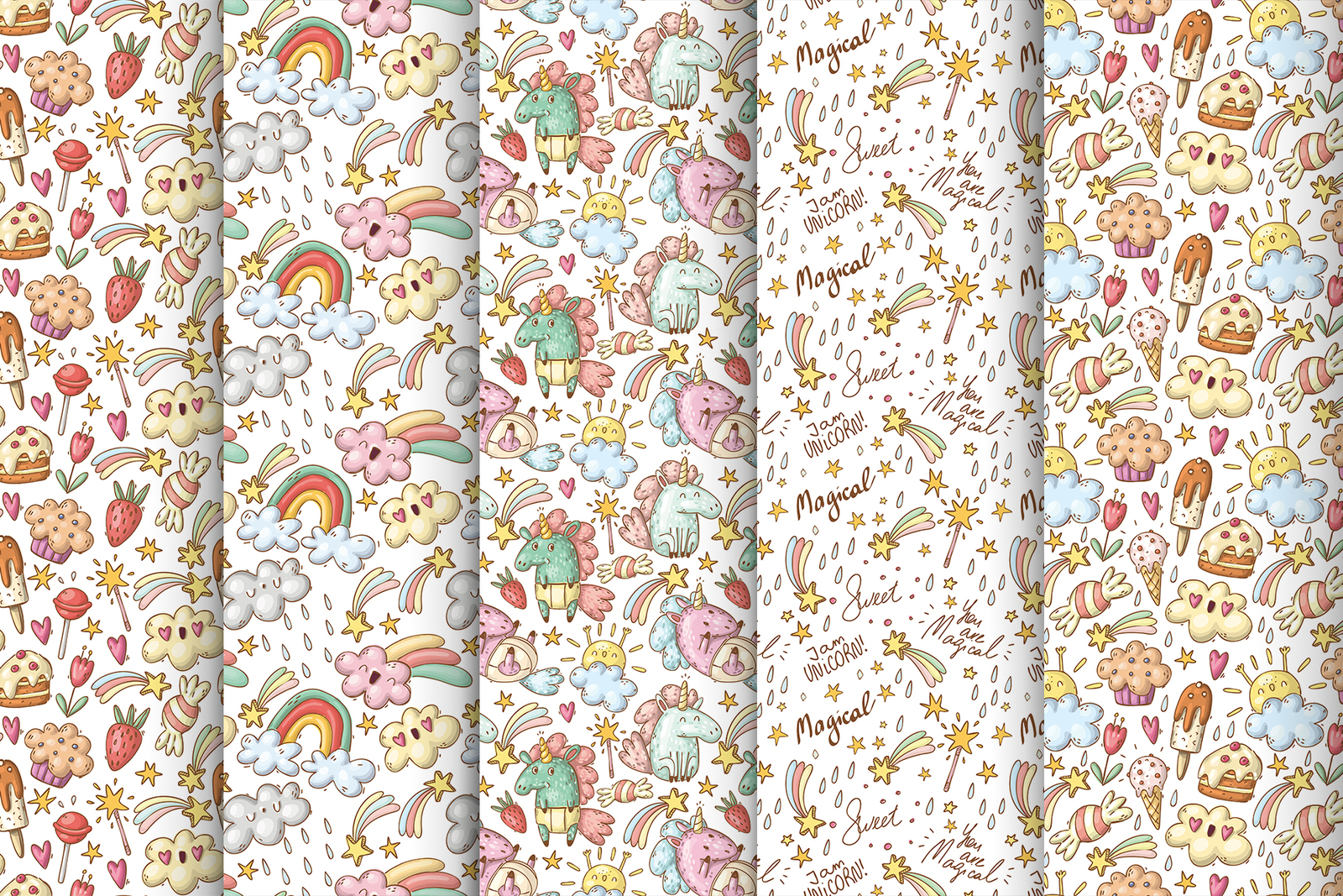 Magical Unicorns Set Magical Unicorns Set