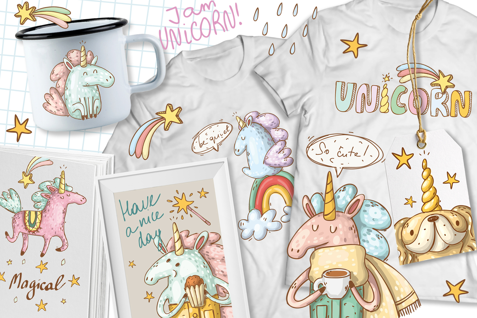 Magical Unicorns Set Magical Unicorns Set