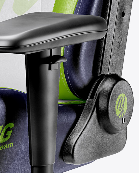 Gaming Chair Mockup - Half Side View