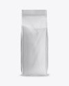 Matte Coffee Bag Mockup