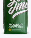 Matte Coffee Bag Mockup