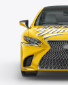 Lexus LS 500 Mockup - Front View
