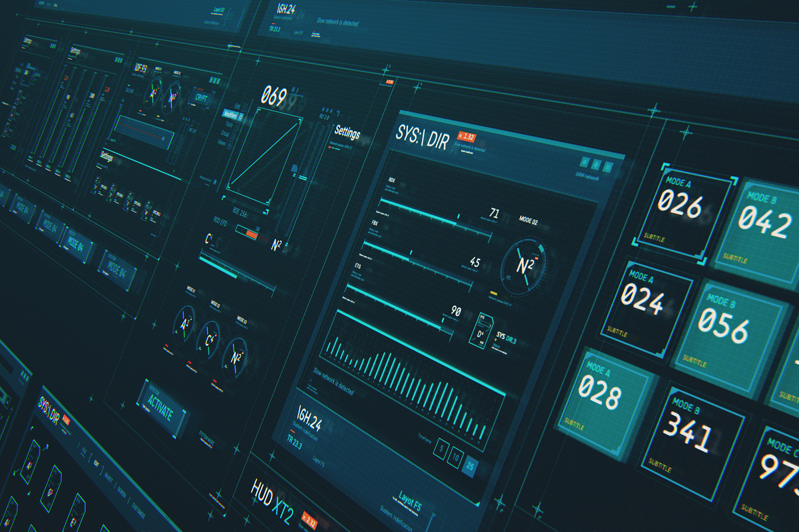 HUD Interface elements XT2 HUD Interface elements XT2