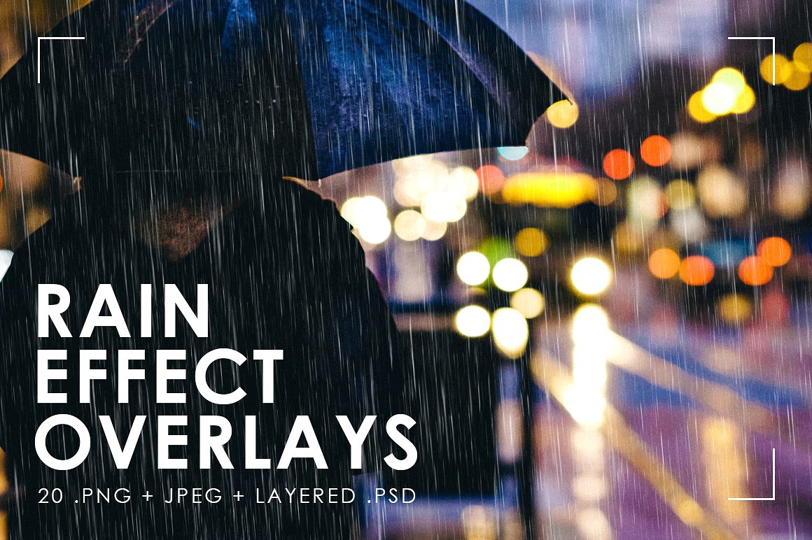 Realistic Rain Overlays Realistic Rain Overlays