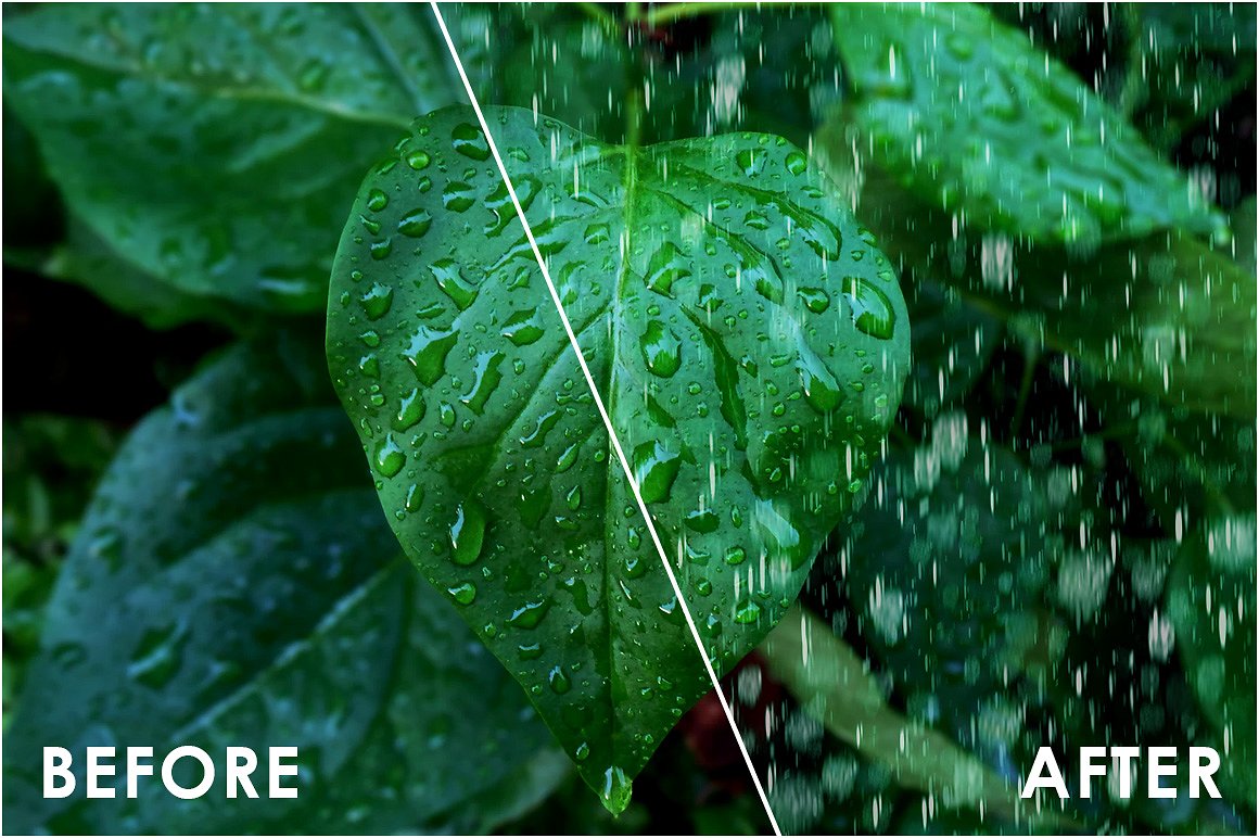 Realistic Rain Overlays Realistic Rain Overlays