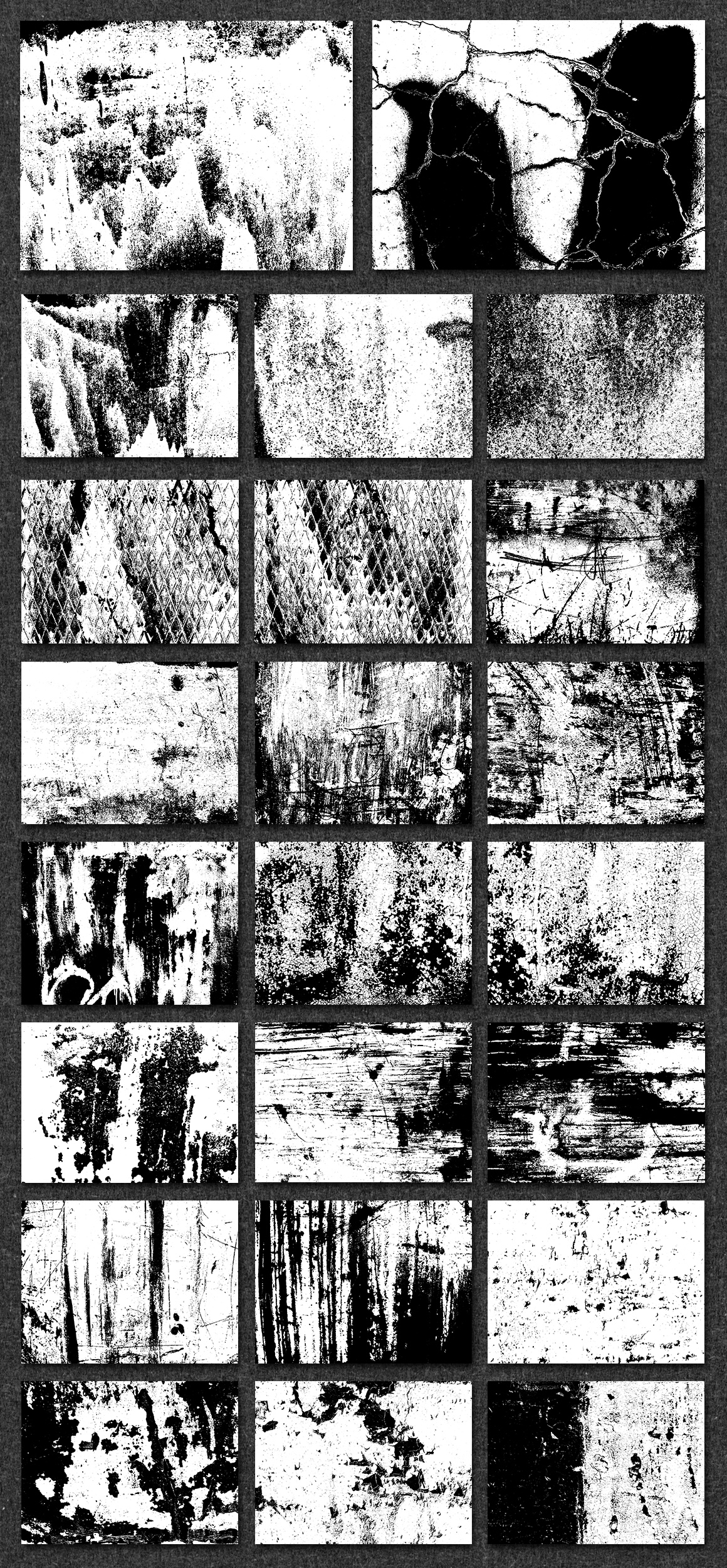 110 Distressed Textures