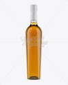 Glass Bottle for Whiskey Mockup - Front View