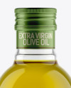 500ml Flint Glass Olive Oil Bottle Mockup