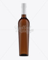 Amber Liquor Bottle Mockup - Front View