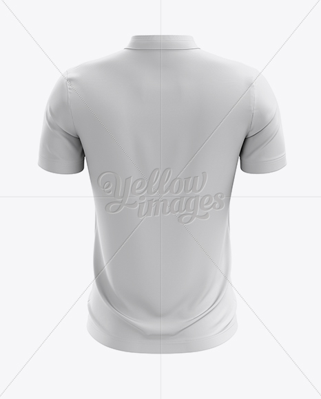 Soccer T-Shirt Mockup - Back View