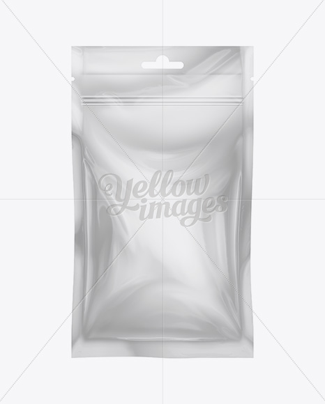 Plastic Chewing Gum Bag Mockup - Free Download Images High Quality PNG