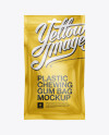 Plastic Chewing Gum Bag Mockup Plastic Chewing Gum Bag Mockup