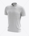 Soccer T-Shirt Mockup - Halfside View