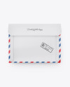 Paper Envelope Mockup - Back View