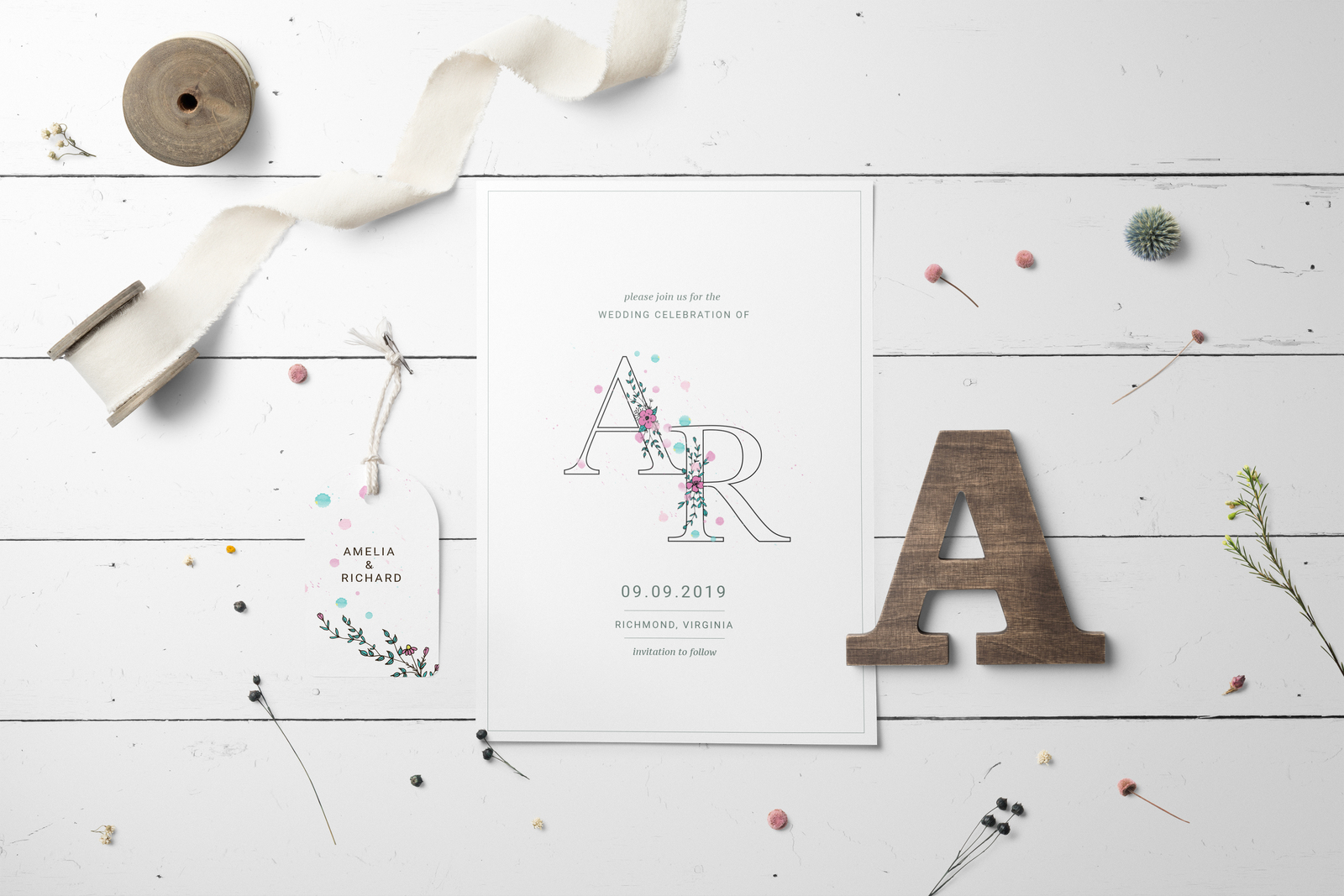 Floral Alphabet and Graphics Floral Alphabet and Graphics
