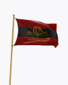 Flag Mockup - Front View