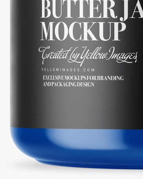 Glossy Plastic Jar Mockup Glossy Plastic Jar Mockup