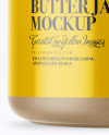 Matte Plastic Jar Mockup Matte Plastic Jar Mockup