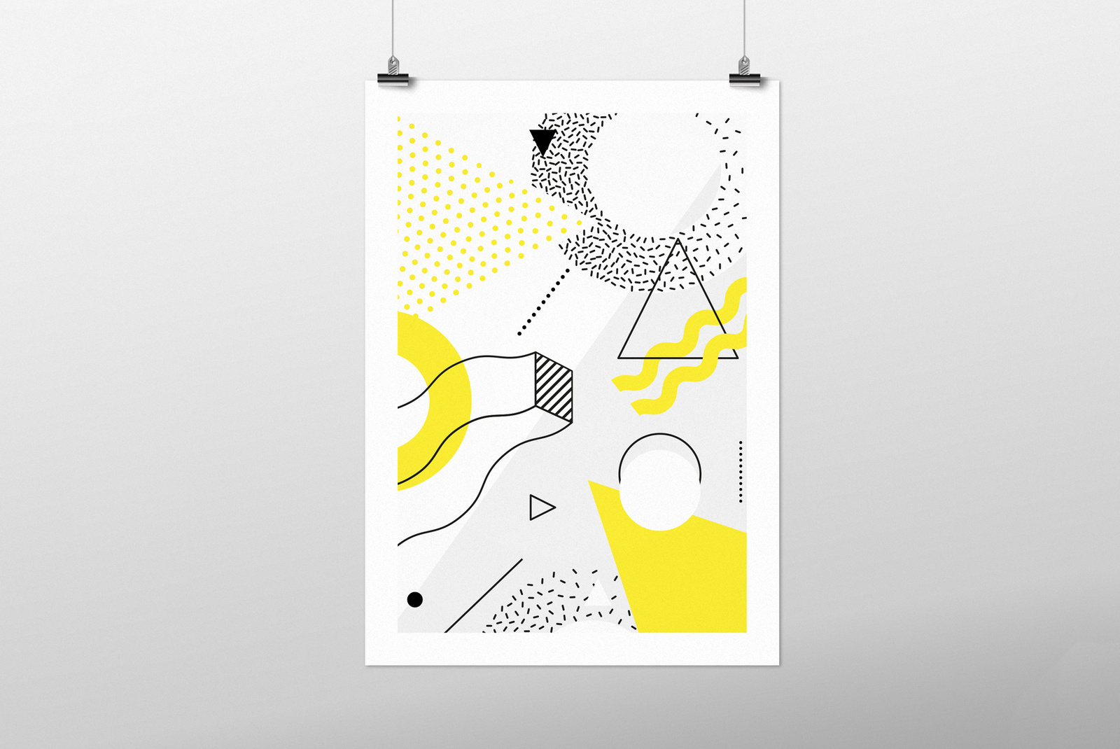 60 geometric shapes, 30 posters