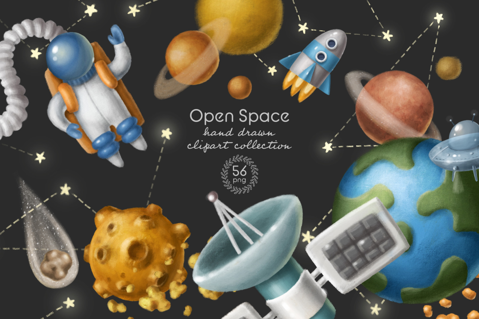 Space objects collection