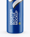 Matte Dropper Bottle Mockup