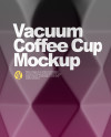 420ml Matte Vacuum Coffee Cup Mockup