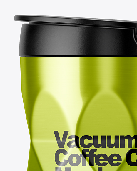 420ml Stainless Steel Vacuum Coffee Cup Mockup