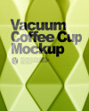 420ml Stainless Steel Vacuum Coffee Cup Mockup