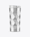 420ml Matte Stainless Steel Vacuum Coffee Cup Mockup