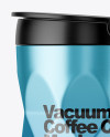 420ml Matte Stainless Steel Vacuum Coffee Cup Mockup