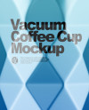 420ml Matte Stainless Steel Vacuum Coffee Cup Mockup