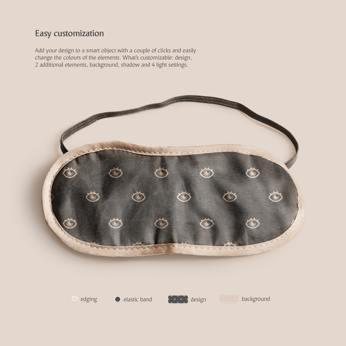 Sleeping Mask Mockup