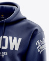 Men’s Heavyweight Hoodie mockup (Half Side View)