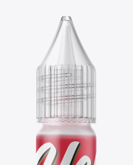 15ml Transparent Dropper Bottle Mockup