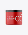 Matte Cosmetic Jar Mockup - Front View Matte Cosmetic Jar Mockup - Front View