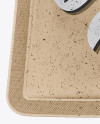 Kraft Paper Sachet Mockup - Hero Shot