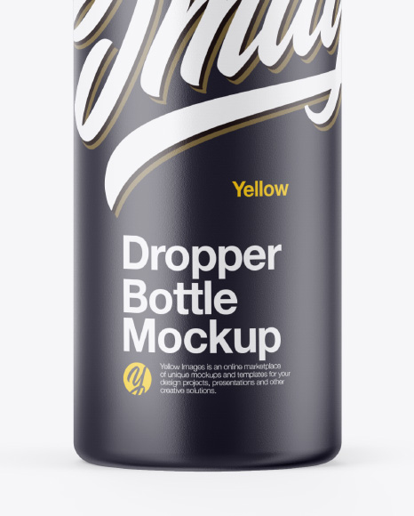 Dropper Bottle Mockup