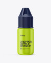 Matte Dropper Bottle Mockup