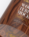 Wooden Tube Mockup - Half Side View