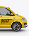 Minibus Mockup - Side view