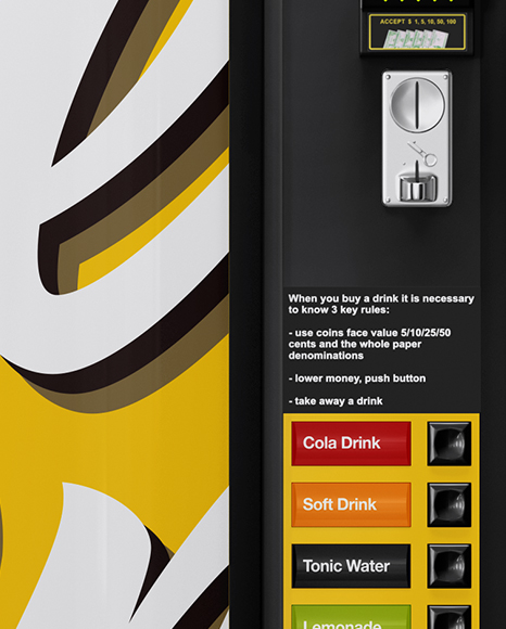 Soda Machine Mockup