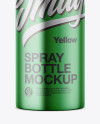 Metallic Spray Bottle Mockup