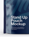 Glossy Stand-Up Pouch Mockup - Front View