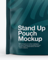 Matte Stand-Up Pouch Mockup - Front View