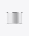 Matte Tin Can Mockup