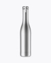 Matte Metallic Drink Bottle Mockup