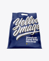 Glossy Stand-up Food Bag Mockup - Hero Shot