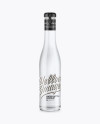 Clear Glass Water Bottle Mockup Clear Glass Water Bottle Mockup